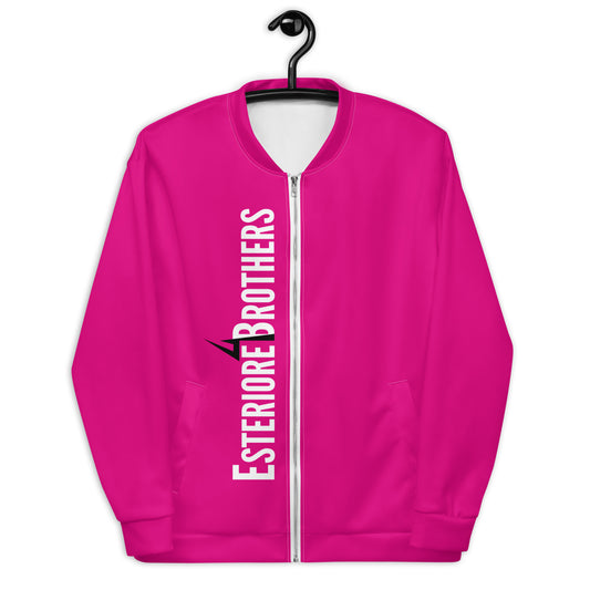 E4B - Unisex Bomber Jacket (COLOR PINK)